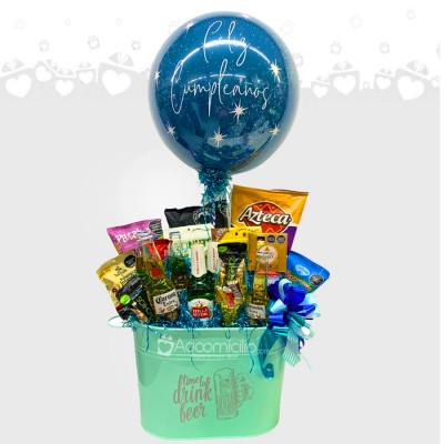 Ancheta De Cumpleaños Con Cerveza Para Hombre A Domicilio En Cali Pedido Con Un Día De Anticipación 
