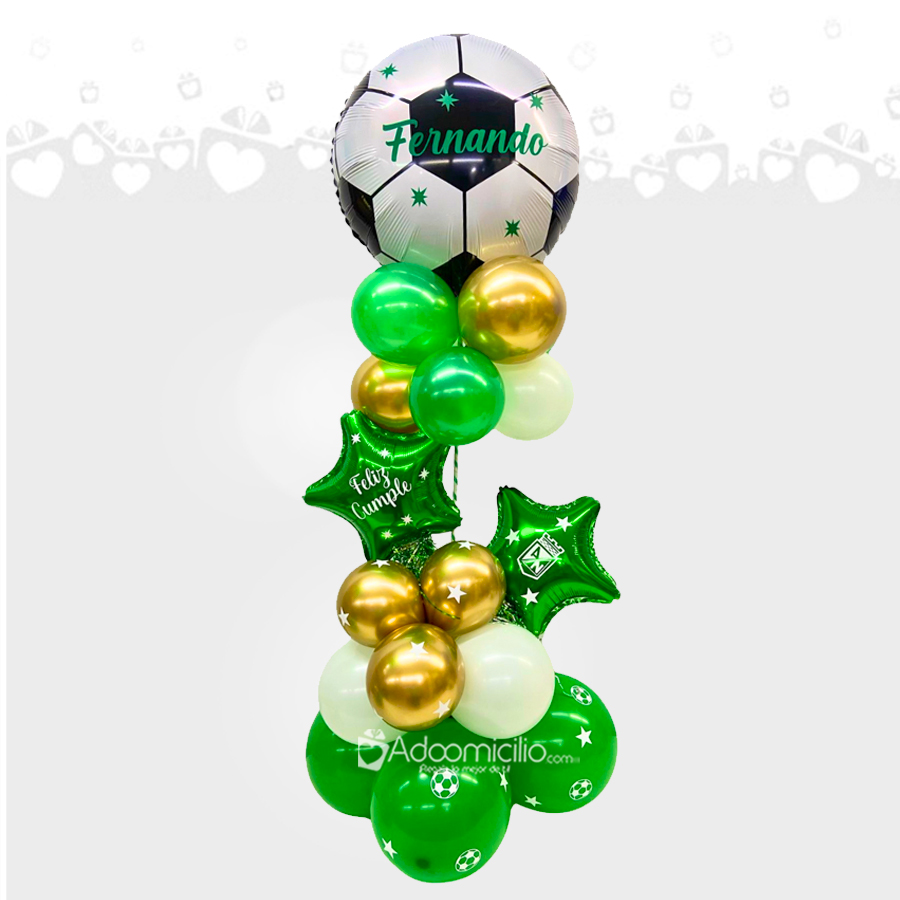 Arreglo De Globos Temática De Futbol A Domicilio En Cali Pedido Con Un Día De Anticipación 