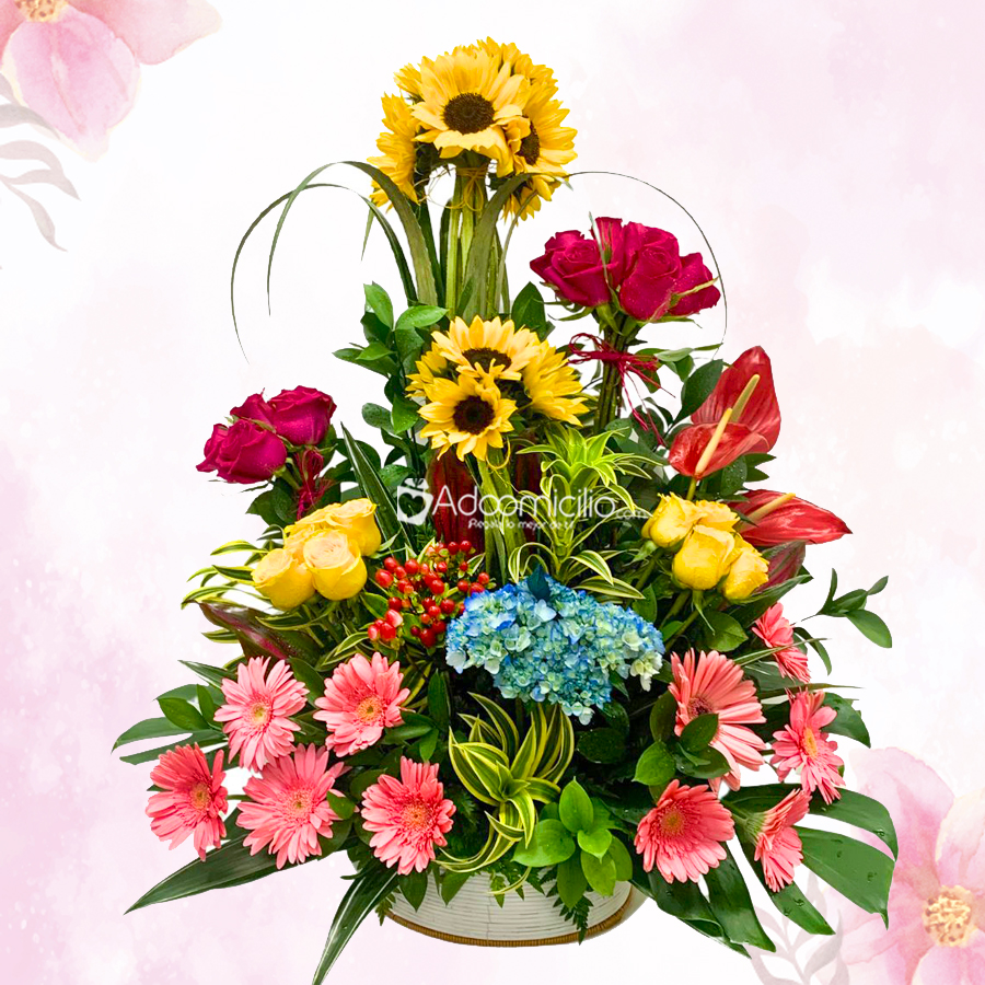 Arreglo Floral Para El Día De Las Madres A Domicilio En Cali Pedido Con Un Día De Anticipación 