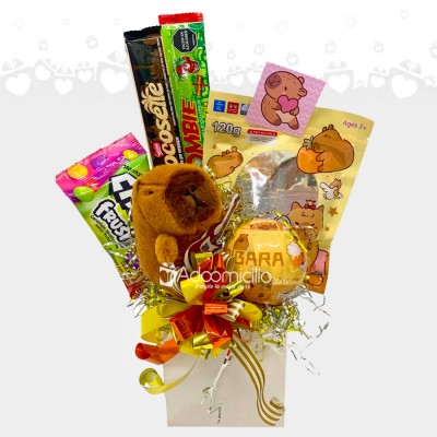 Ancheta Con Temática De Capibara A Domicilio En Cali Pedido Con Un Día De Anticipación 