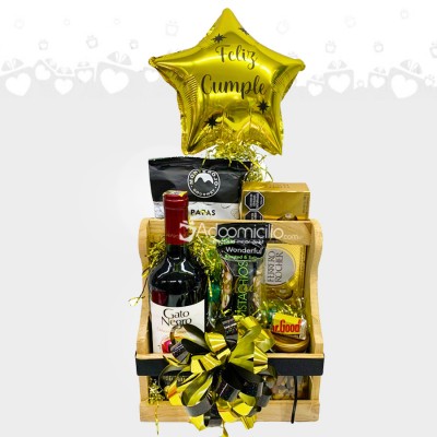 Ancheta Con Vino Para Cumpleaños A Domicilio En Cali Pedido Con Un Día De Anticipación 