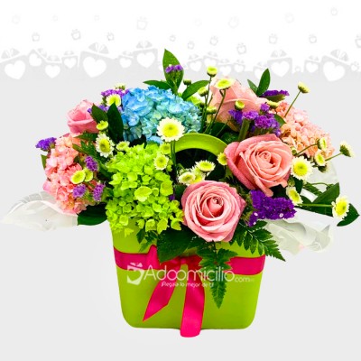Arreglo Floral Para Conquistar A Domicilio En Cali Pedido Con Un Día De Anticipación 