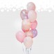 Bouquet x10 globos lisos con helio a domicilio en cali