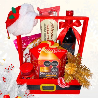 Ancheta Papá Noel Con Vino A Domicilio En Cali Pedido Con Un Día De Anticipación 