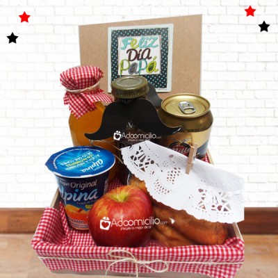Desayunos Cali  Tipo Picnic Cajita Feliz día Papá Pedido Con Un Día De Anticipación 