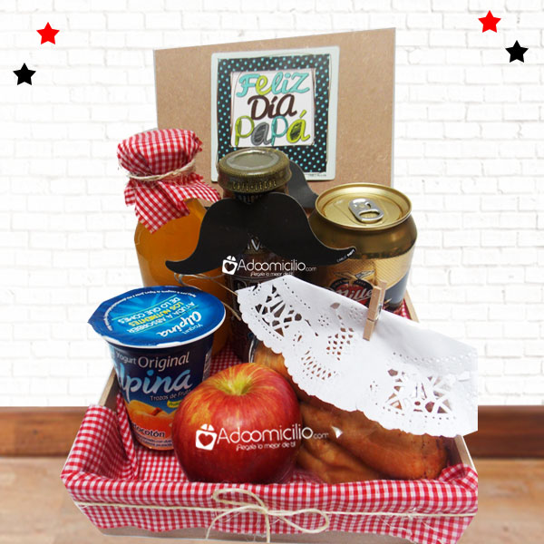 Desayunos Cali  Tipo Picnic Cajita Feliz día Papá Pedido Con Un Día De Anticipación 
