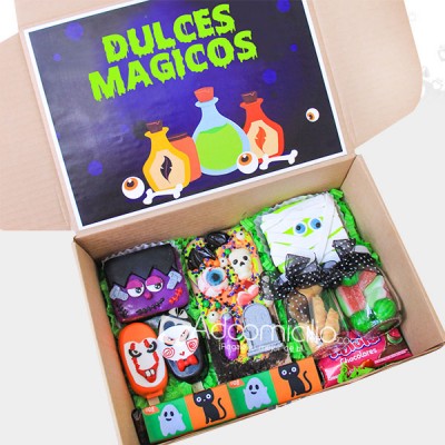 Cajita Mágica Dulzura Regalos De Halloween A Domicilio En Medellin Pedido Con Dos Días De Anticipado