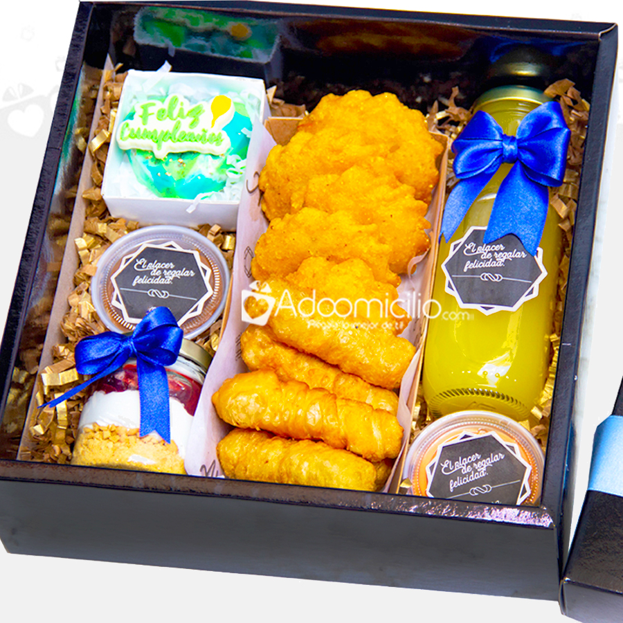 Desayuno Sorpresa Para Hombre Con Pasteles De Pollo A Domicilio En Medellín Con 2 Días De Anticipación