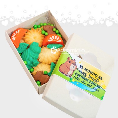 Detalle Para El Día Del Niño Con Temática De Capibara A Domicilio En Medellín Pedido Con Dos Días De Anticipación 