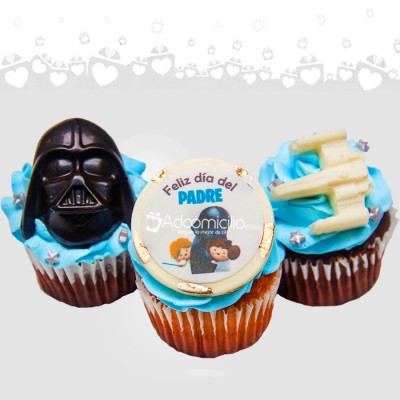 Cupcakes X3 Para El Día Del Padre A Domicilio En Medellín Pedido Con Dos Días De Anticipación 