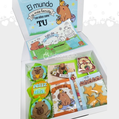 Regalo Para El Día Del Niño Con Temática De Capibara A Domicilio En Popayan Pedido Con Un Día De Anticipación 