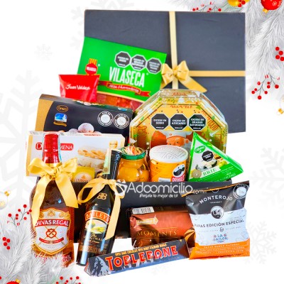 Ancheta Con Baileys Y Whisky Para Navidad A Domicilio En Bogotá Pedido Con Un Día De Anticipación