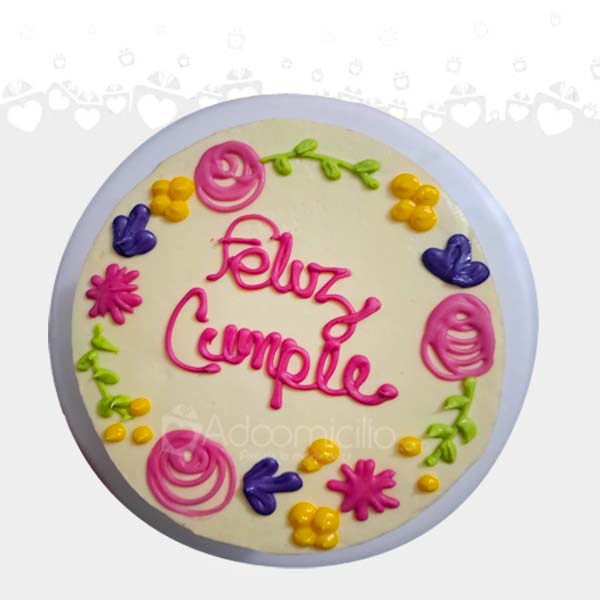 Torta De Cumpleaños Para Mujer A Domicilio En Cali Pedido Con 1 Dia De Anticipación 