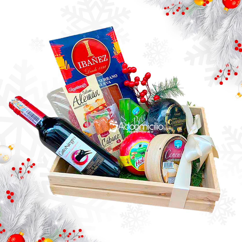Vino Y Quesos Para Navidad A Domicilio En Medellín Pedido Con Un Día De Anticipación 