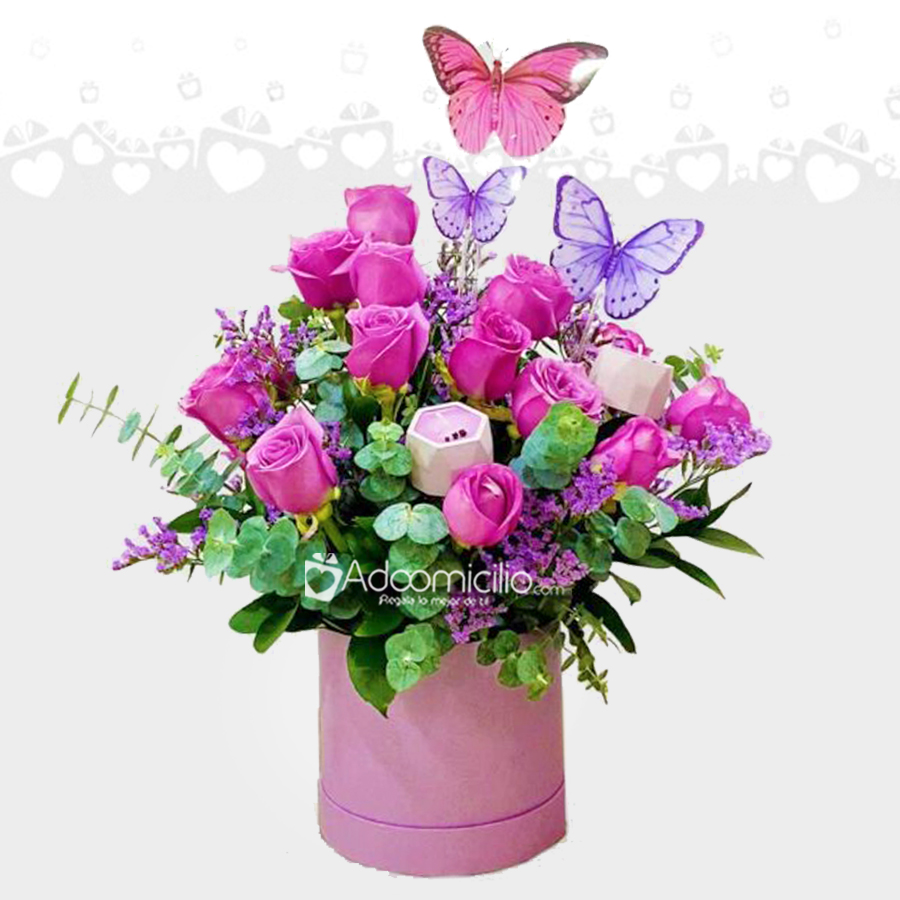 Rosas Rosadas Para El Día De La Mujer A Domicilio En Medellín 