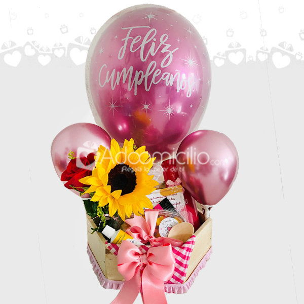 Desayuno sorpresa lindo amanecer Regalo día de la mujer en Medellín pedido con 2 días de anticipación