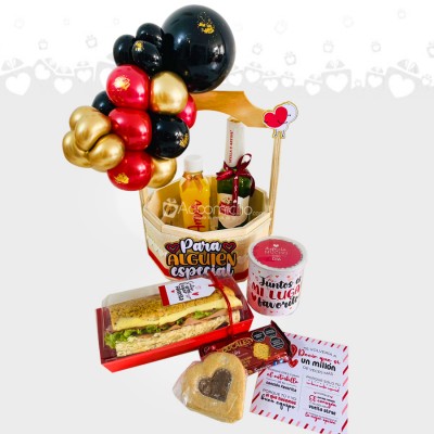 Desayuno Sorpresa Con Cerveza Para Amor Y Amistad A Domicilio En Medellín Pedido Con Dos Días De Anticipación 