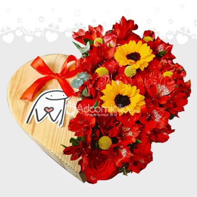 Merienda Con Flores Para El Día De La Mujer A Domicilio En Bogotá Pedido Con Un Día De Anticipación 