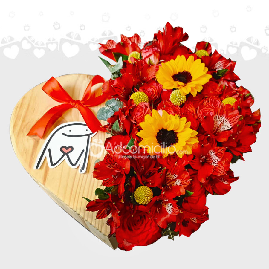 Merienda Con Flores Para El Día De La Mujer A Domicilio En Bogotá Pedido Con Un Día De Anticipación 