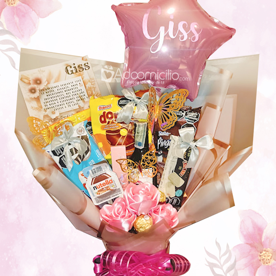 Ramo De Snaks Para Celebrar El Día De La Madre A Domicilio En Bogotá Pedido Con Un Día De Anticipación 