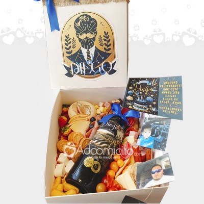 Tabla De Quesos Y Vino Para Celebrar El Día Del Padre A Domicilio En Bogotá Pedido Con Un Día De Anticipación 