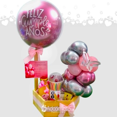 Desayuno Sorpresa De Cumpleaños Para Mujer A Domicilio En Cali Pedido Con Un Día De Anticipación 