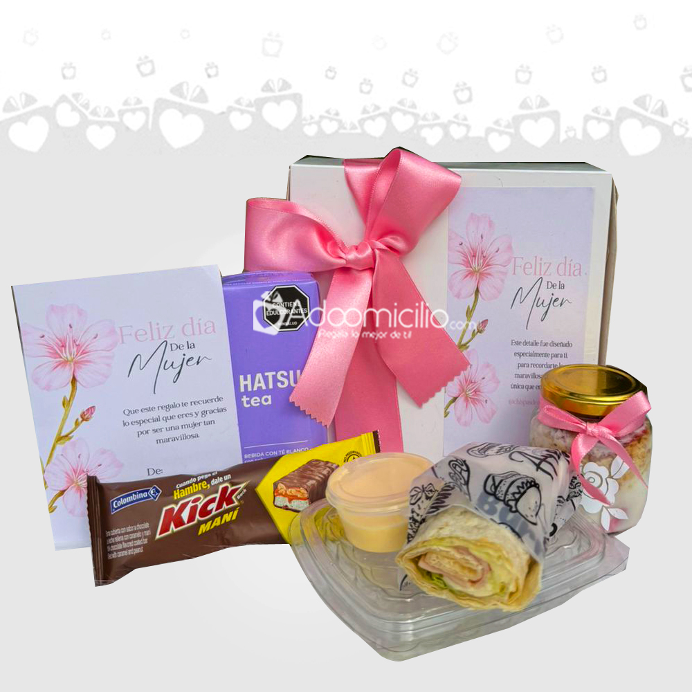 Merienda Para El Día De La Mujer A Domicilio En Cali Pedido Con Un Día De Anticipación 