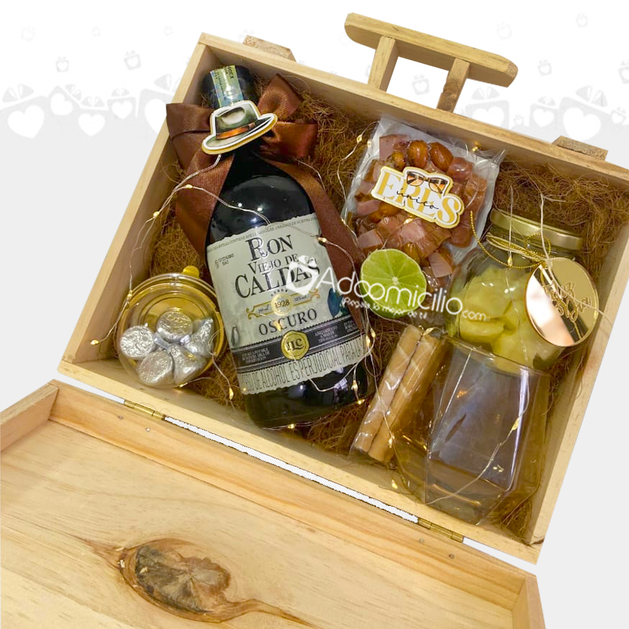 Ancheta Con Licor Para El Día Del Padre A Domicilio En Medellín Pedido Con Un Día De Anticipación 