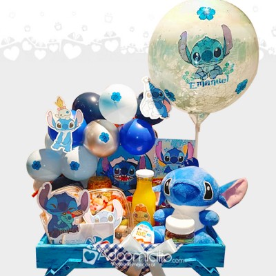Desayuno Sorpresa Con Temática De Stitch A Domicilio En Bogotá Pedido Con Un Día De Anticipación 