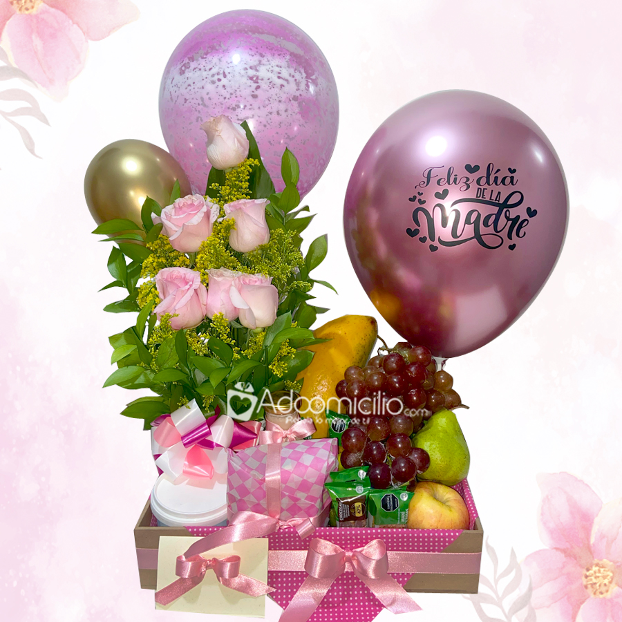 Frutas Y Rosas Para Mamá A Domicilio En Pereira Pedido Con Un Día De Anticipación 