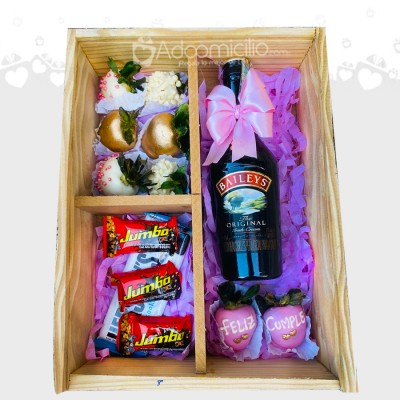 Regalo De Cumpleaños Con Baileys Para Mujer A Domicilio En Barranquilla Pedido Con Un Día De Anticipación 