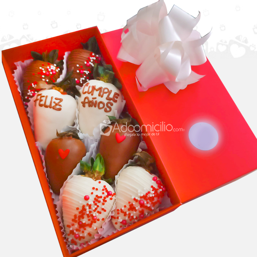 Fresas Con Chocolate Para Cumpleaños A Domicilio En Barranquilla Pedido Con Un Día De Anticipación 
