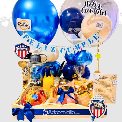 Desayuno Sorpresa Para Hombre Con Temática Del Junior A Domicilio En Barranquilla Pedido Con Un Día De Anticipación 