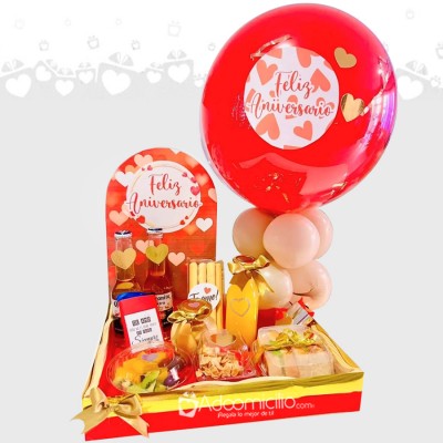 Desayuno Sopresa Para Aniversario A Domicilio En Barranquilla Pedido Con Un Día De Anticipación 